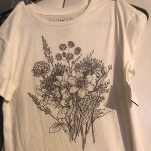 Floral/wild flower shirt